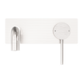 DOLCE WALL BASIN/BATH MIXER BRUSHED NICKEL