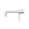 DOLCE WALL BASIN/BATH MIXER BRUSHED NICKEL