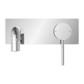 DOLCE WALL BASIN/BATH MIXER CHROME