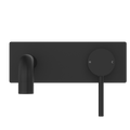 DOLCE WALL BASIN/BATH MIXER MATTE BLACK