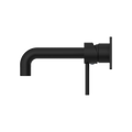 DOLCE WALL BASIN/BATH MIXER MATTE BLACK