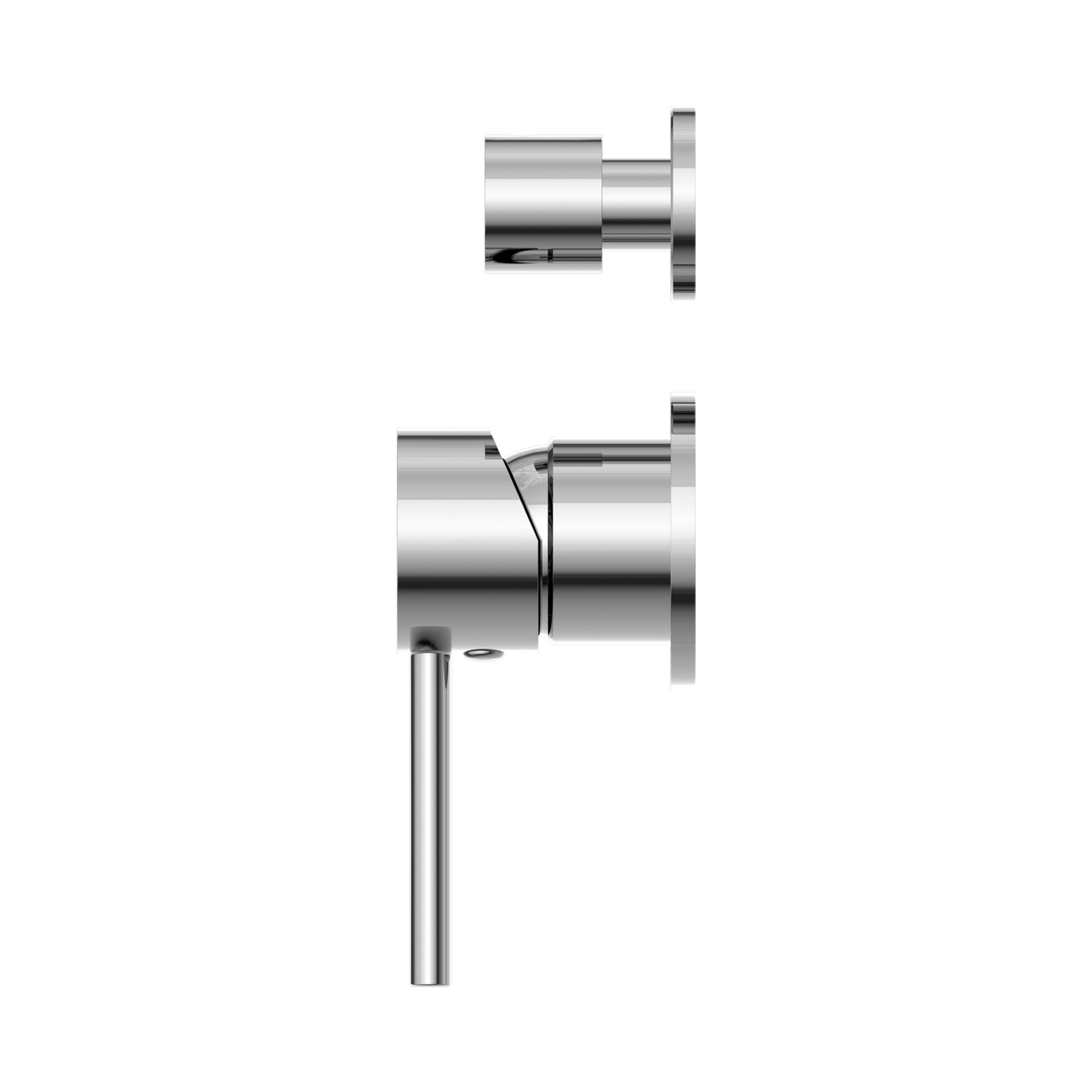 DOLCE SHOWER MIXER WITH DIVERTOR SEPARATE BACK PLATE CH (NR250809ECH) CHROME