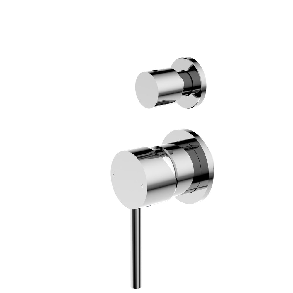 DOLCE SHOWER MIXER WITH DIVERTOR SEPARATE BACK PLATE CH (NR250809ECH) CHROME
