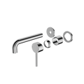 DOLCE WALL BASIN/BATH MIXER SEPARATE BACK PLATE TRIM KITS ONLY CHROME