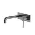 DOLCE WALL BASIN/BATH MIXER GUN METAL