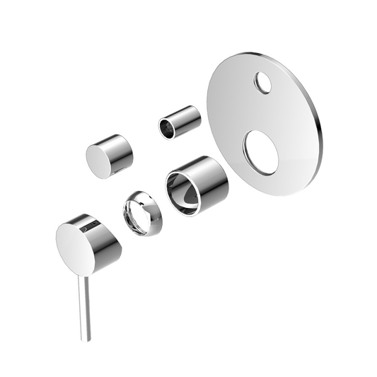 DOLCE SHOWER MIXER WITH DIVERTOR TRIM KITS ONLY CHROME