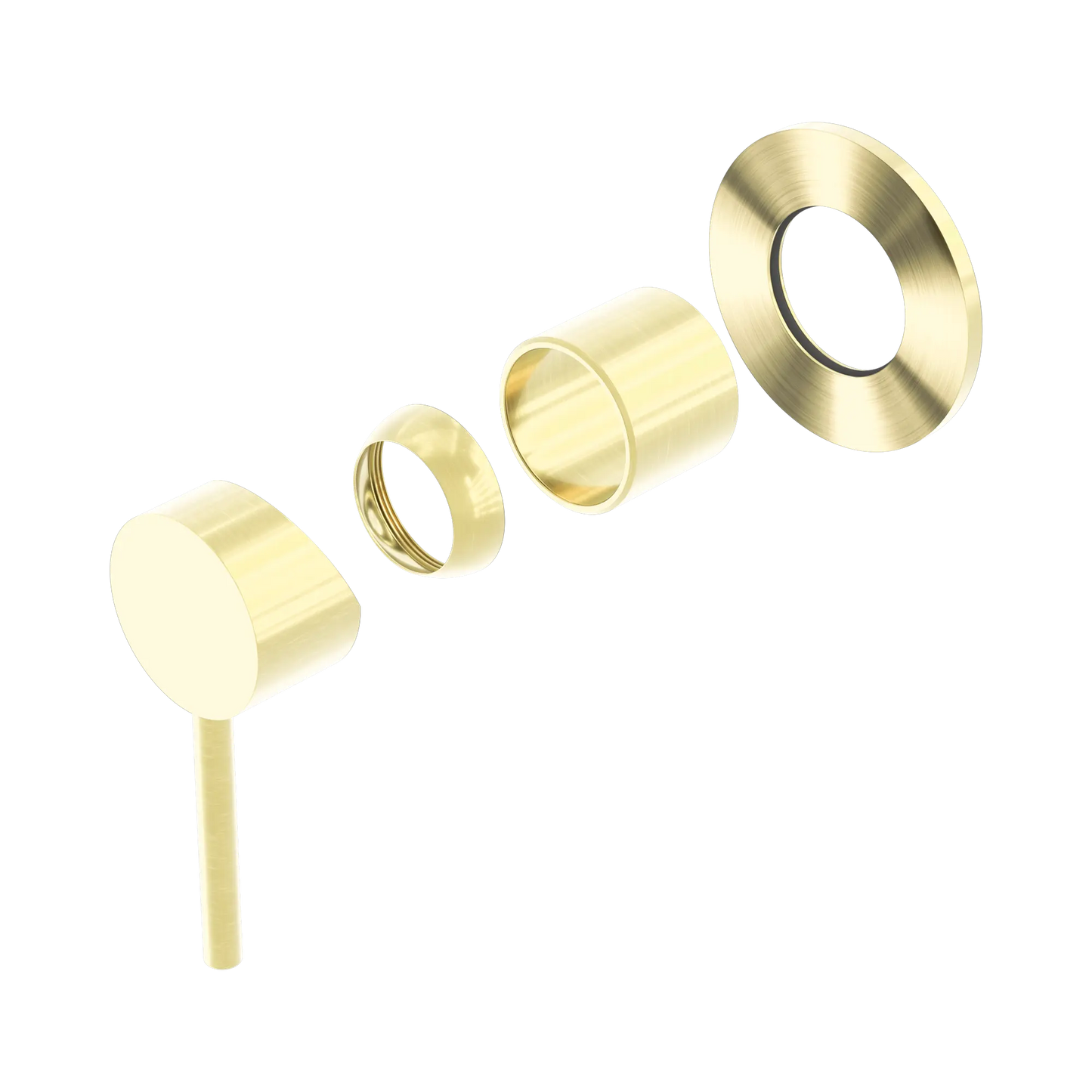 DOLCE SHOWER MIXER TRIM KITS ONLY BRUSHED GOLD