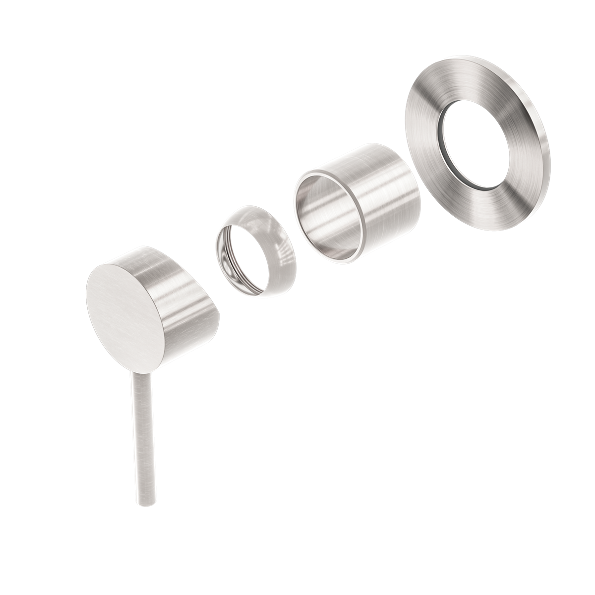DOLCE SHOWER MIXER TRIM KITS ONLY BRUSHED NICKEL
