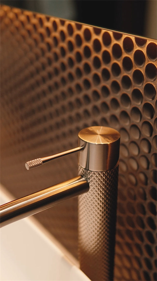OPAL TALL BASIN MIXER BRUSHED BRONZE