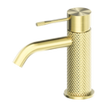 Nero Opal Basin Mixer Brushed Gold