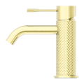 Nero Opal Basin Mixer Brushed Gold
