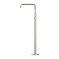 OPAL FREESTANDING BATH MIXER WITH HAND SHOWER BRUSHED NICKEL