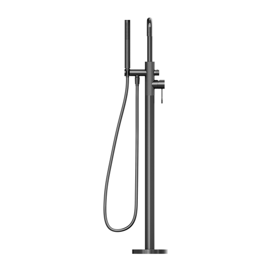 OPAL FREESTANDING BATH MIXER WITH HAND SHOWER GRAPHITE