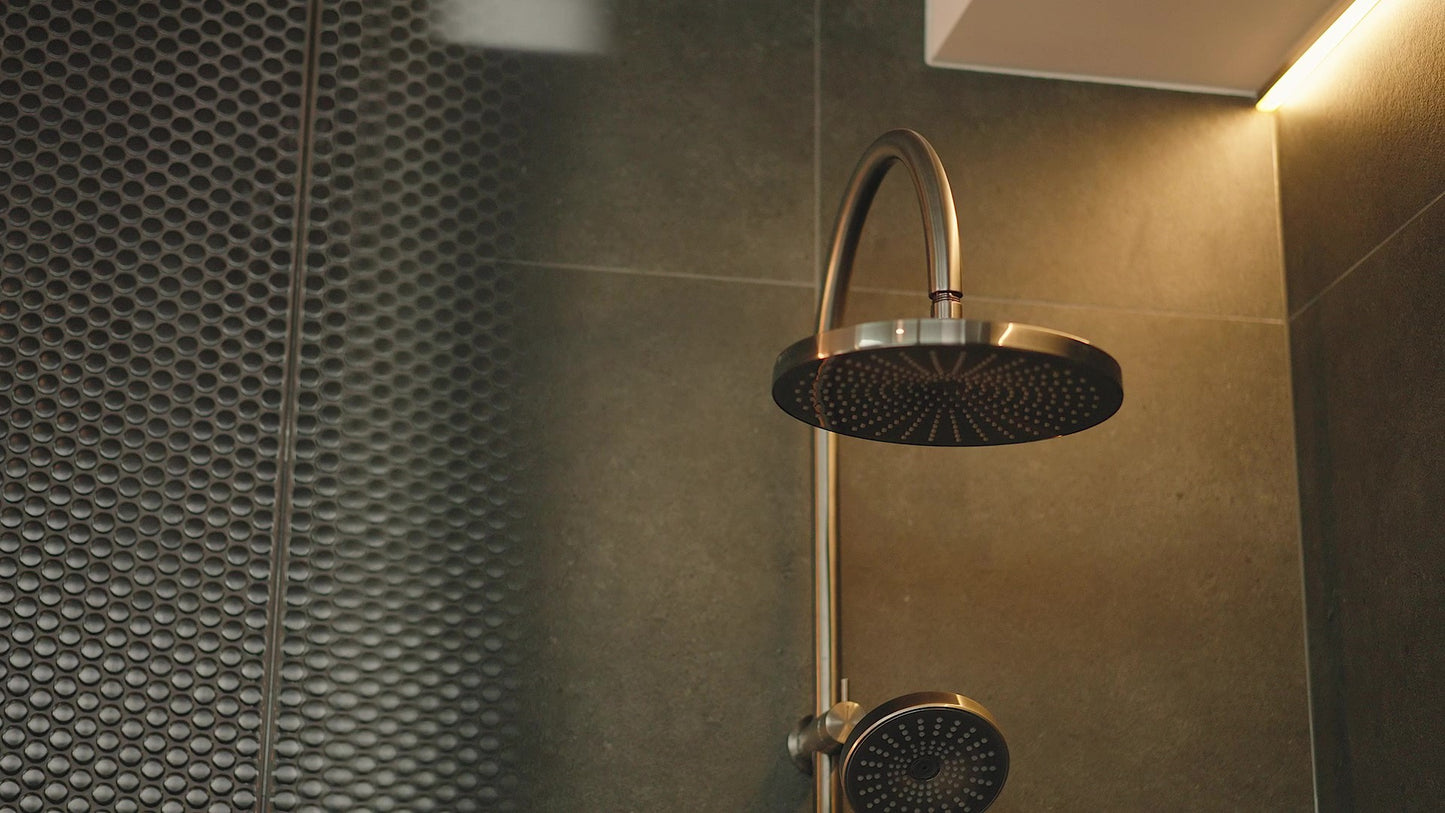 OPAL TWIN SHOWER GRAPHITE (NR251905EGR) GRAPHITE