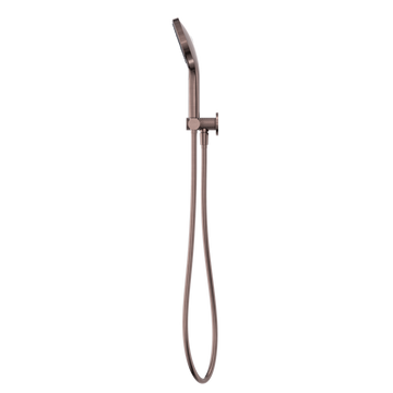 Opal Shower On Bracket With Air Shower II Brushed Bronze — Hand Held Showers