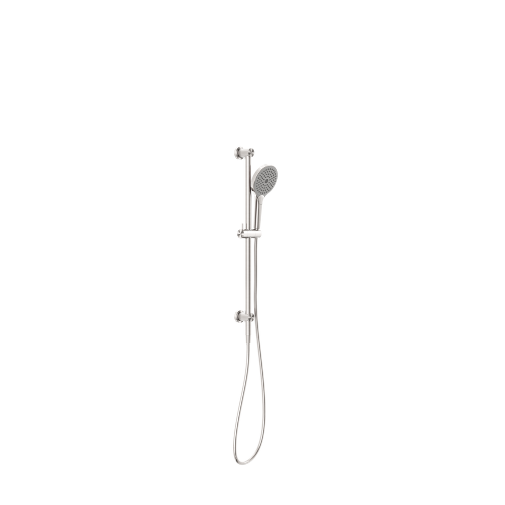 OPAL SHOWER RAIL WITH AIR SHOWER II BRUSHED NICKEL