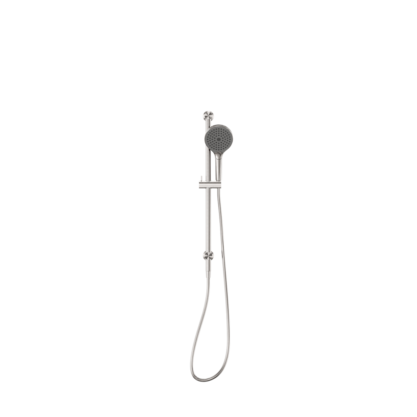 OPAL SHOWER RAIL WITH AIR SHOWER II BRUSHED NICKEL