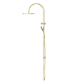OPAL TWIN SHOWER WITH AIR SHOWER II BRUSHED GOLD