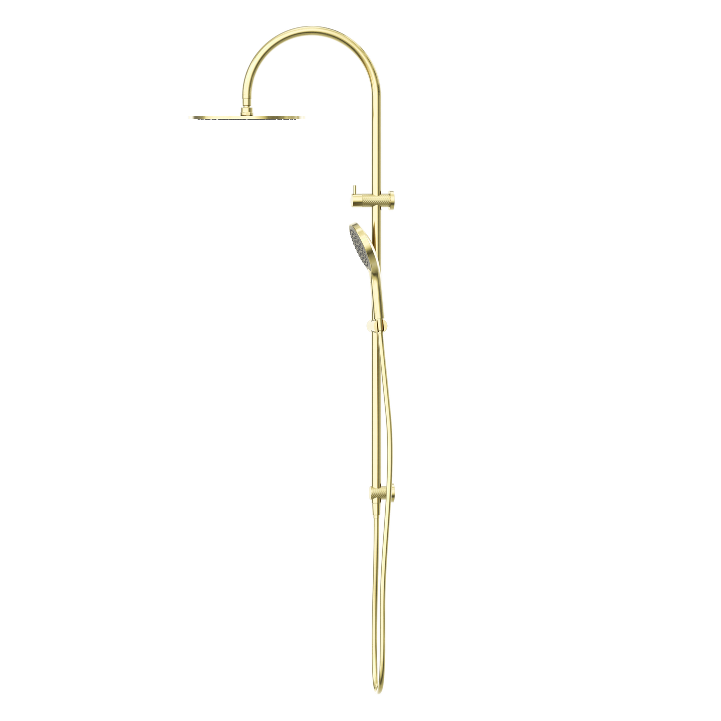 OPAL TWIN SHOWER WITH AIR SHOWER II BRUSHED GOLD