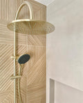 OPAL TWIN SHOWER WITH AIR SHOWER II BRUSHED GOLD