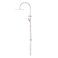 OPAL TWIN SHOWER WITH AIR SHOWER II BRUSHED NICKEL