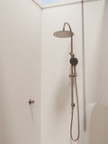 OPAL TWIN SHOWER WITH AIR SHOWER II BRUSHED BRONZE