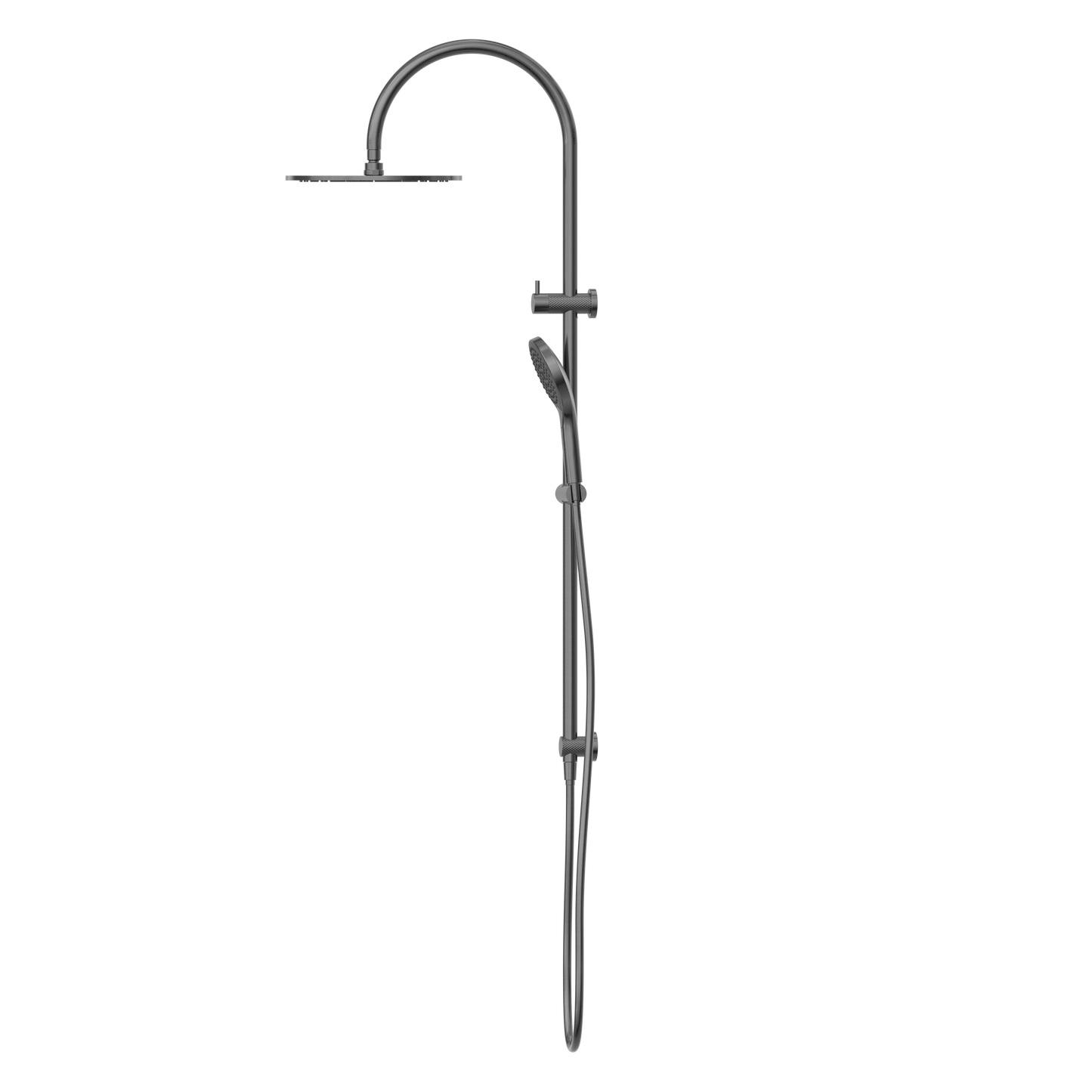 OPAL TWIN SHOWER WITH AIR SHOWER II GRAPHITE