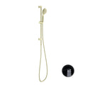 OPAL SHOWER RAIL WITH AIR SHOWER BRUSHED GOLD