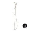 OPAL SHOWER RAIL WITH AIR SHOWER BRUSHED NICKEL