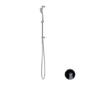 OPAL SHOWER RAIL WITH AIR SHOWER BRUSHED NICKEL