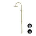 OPAL TWIN SHOWER WITH AIR SHOWER BRUSHED GOLD