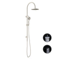 OPAL TWIN SHOWER WITH AIR SHOWER BRUSHED NICKEL