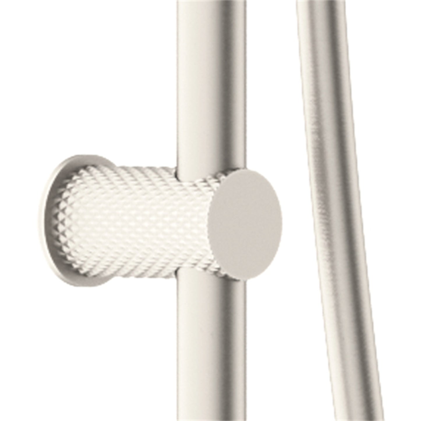 OPAL SHOWER RAIL BRUSHED NICKEL