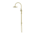 Nero Opal Twin Shower Brushed Gold
