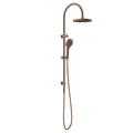 OPAL TWIN SHOWER BRUSHED BRONZE