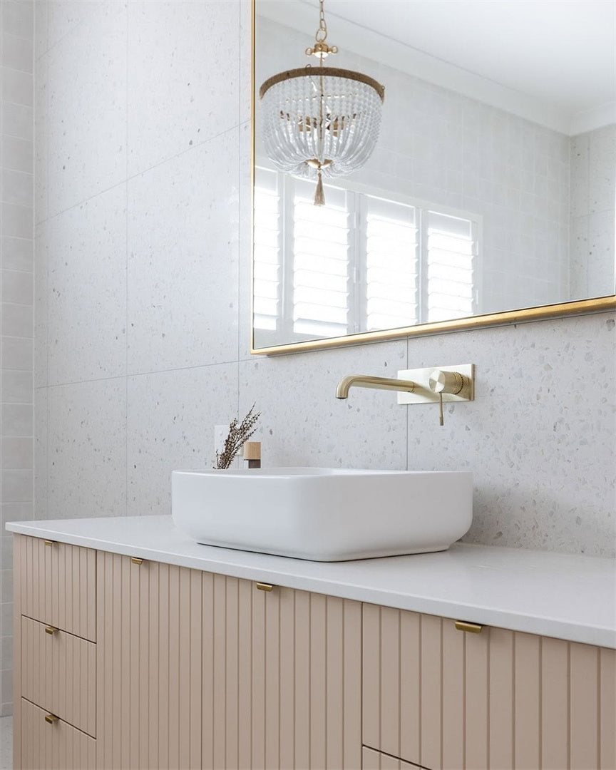 OPAL WALL BASIN/BATH MIXER 120/160/185/230/260MM BRUSHED GOLD