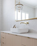 OPAL WALL BASIN/BATH MIXER 120/160/185/230/260MM BRUSHED GOLD