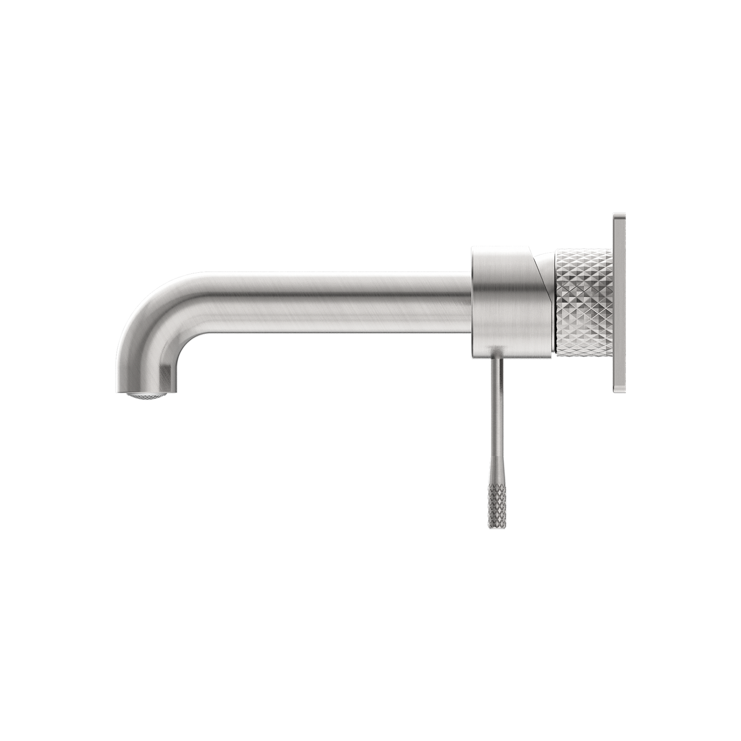 OPAL WALL BASIN/BATH MIXER 120/160/185/230/260MM BRUSHED NICKEL