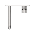 OPAL WALL BASIN/BATH MIXER 120/160/185/230/260MM BRUSHED NICKEL