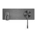 OPAL WALL BASIN/BATH MIXER 120/160/185/230/260MM GRAPHITE