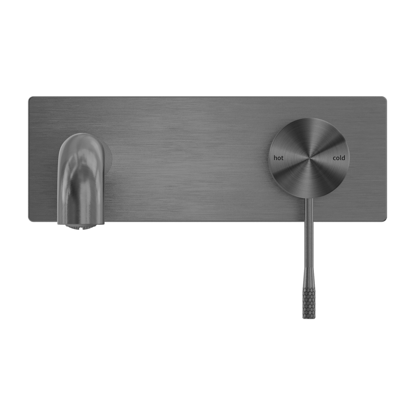 OPAL WALL BASIN/BATH MIXER 120/160/185/230/260MM GRAPHITE