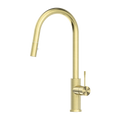 OPAL PULL OUT SINK MIXER WITH VEGIE SPRAY FUNCTION BRUSHED GOLD