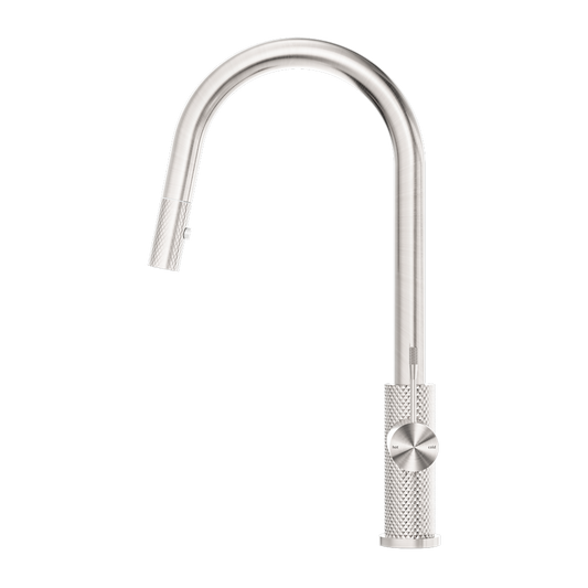 OPAL PULL OUT SINK MIXER WITH VEGIE SPRAY FUNCTION BRUSHED NICKEL
