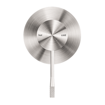 Opal Shower Mixer 80MM Plate Brushed Nickel