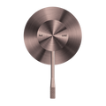 OPAL SHOWER MIXER 80MM PLATE BRUSHED BRONZE