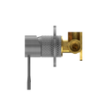 OPAL SHOWER MIXER 80MM PLATE GRAPHITE