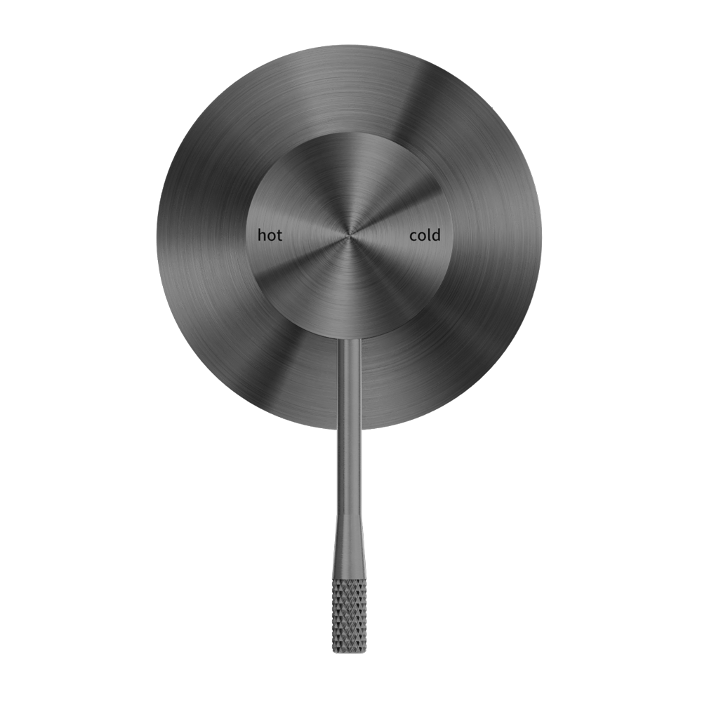 OPAL SHOWER MIXER 80MM PLATE GRAPHITE