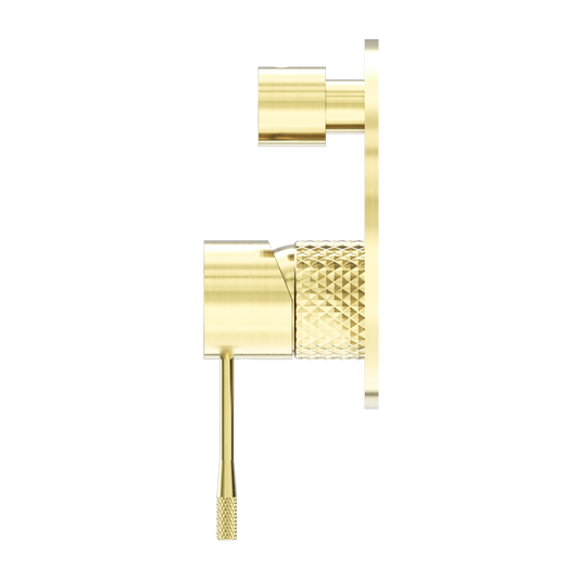 OPAL SHOWER MIXER WITH DIVERTOR BRUSHED GOLD