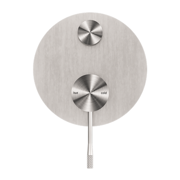 Opal Shower Mixer With Divertor Brushed Nickel