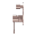 OPAL SHOWER MIXER WITH DIVERTOR BRUSHED BRONZE